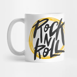 rock band style music Mug